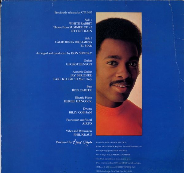 画像2: George Benson/ White Rabbit(CTI/ LP) (2)