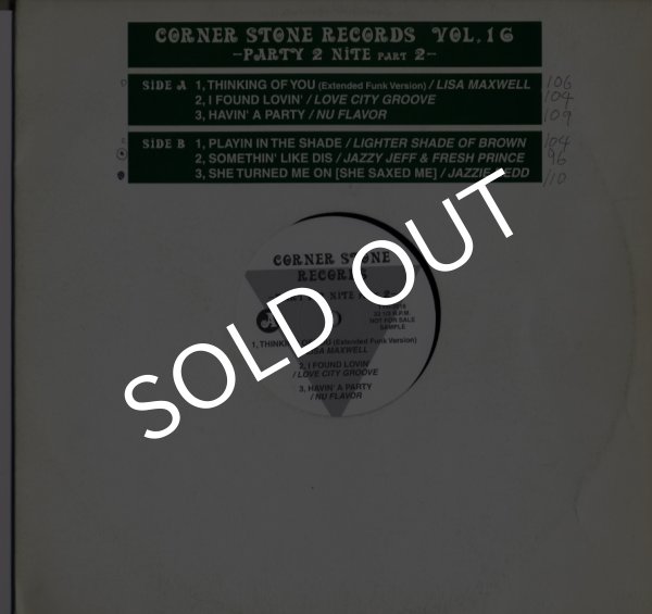 画像1: Corner Stone Records Vol.16/VA(Coner Stone/12") (1)