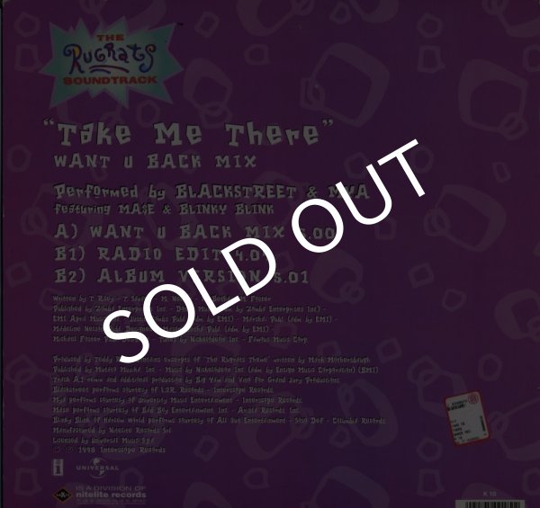 画像2: TAKE ME THERE/BLACK STREET&MYA Feat.MASE&BLINKY BLINK(INTERSCOPE/12") (2)
