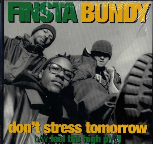 画像1: Finsta Bundy / フィンスタ・バンディ /don't stress tomorrow / ドント・ストレス・トゥモロー(Tape Kingz/12")  (1)