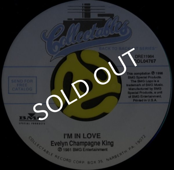 画像1: Evelyn Champagne King / I'm In Love(Collectables/45s) (1)