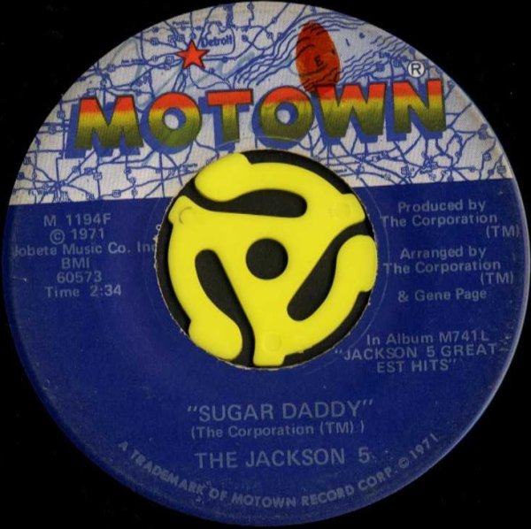 画像1: The Jackson 5 / Sugar Daddy(Motown/45s) (1)