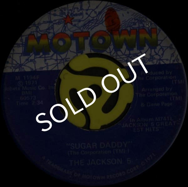 画像1: The Jackson 5 / Sugar Daddy(Motown/45s) (1)