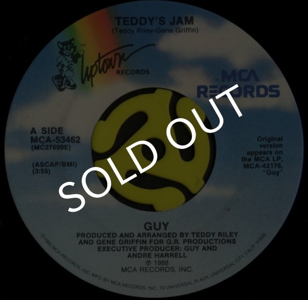 画像1: ★GUY / Teddy's Jam / Teddy's Jazz(MCA/45s)  (1)