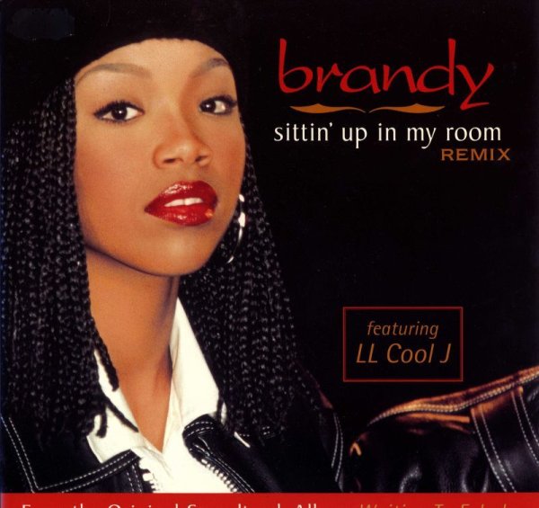 画像1: Brandy / Sittin' Up In My Room(Remix) Feat.LL Cool J(Arista/12") (1)