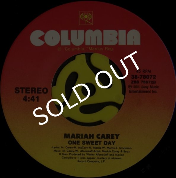 画像1: Mariah Carey / One Sweet Day(Columbia/45s) (1)