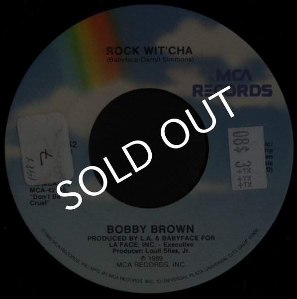 画像1: Bobby Brown / Rock Wit'Cha(MCA/45s)  (1)