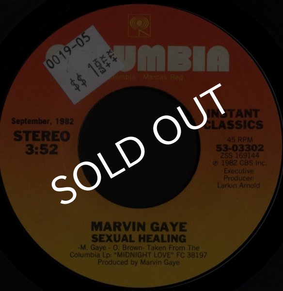 画像1: Marvin Gaye / Sexual Healing(Columbia/45s)  (1)