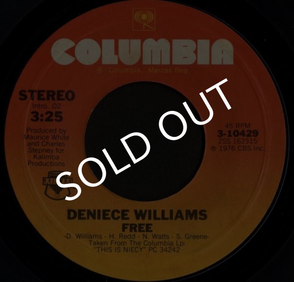 画像1: Deniece Williams / Cause You Love Me Baby(Columbia/45s)  (1)