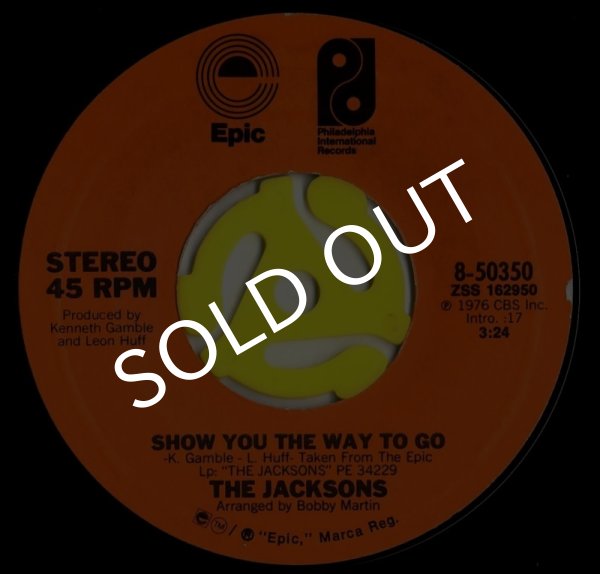 画像1: THE JACKSONS / Show You The Way To Go(Epic/45s) (1)